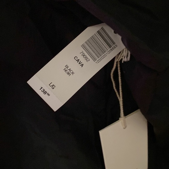 Aritzia Wilfred Cava Black Dress - Picture 8 of 8